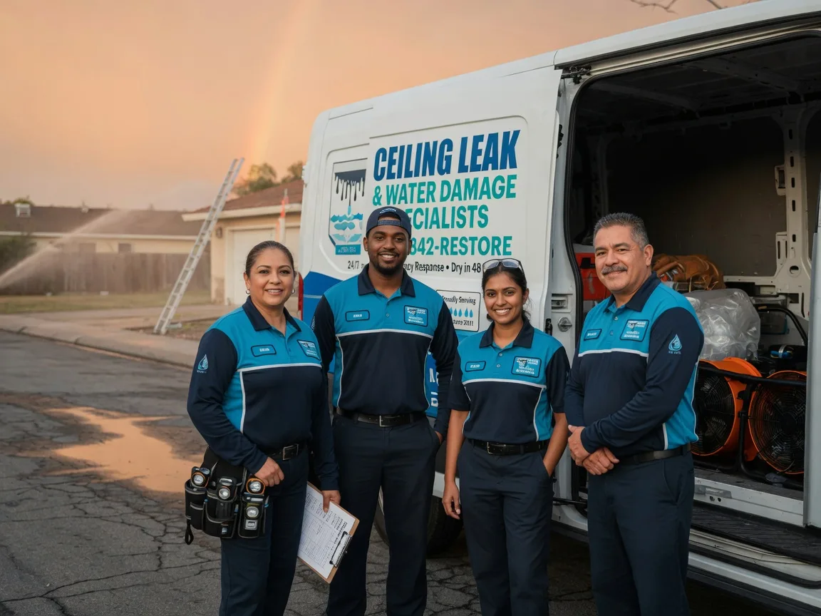 Ceiling Leak Cleanup company in Desoto, TX